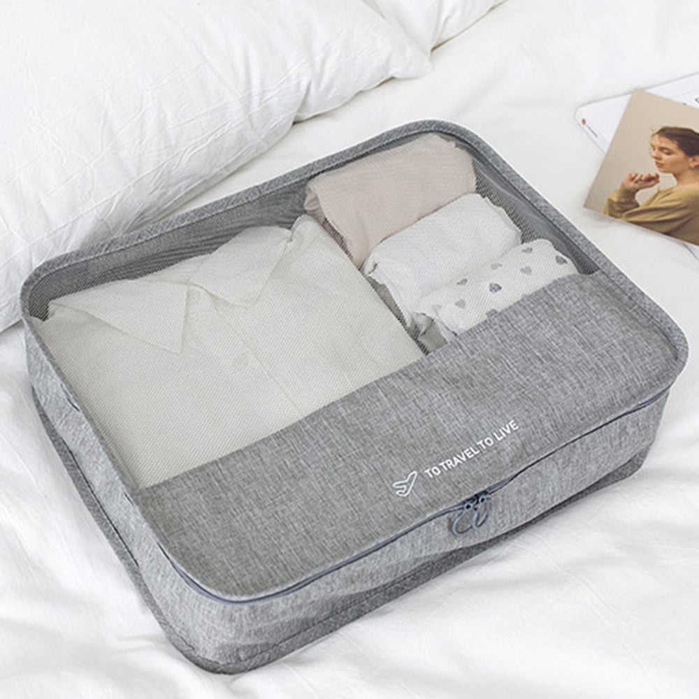 HK8060 7Pcs Set Portable Travel Storage Bags Waterproof Clothes Underwear Shoes Carrying Bags HK8060 7Pcs Set Portable Travel Storage Bags Waterproof Clothes Underwear Shoes Carrying Bags